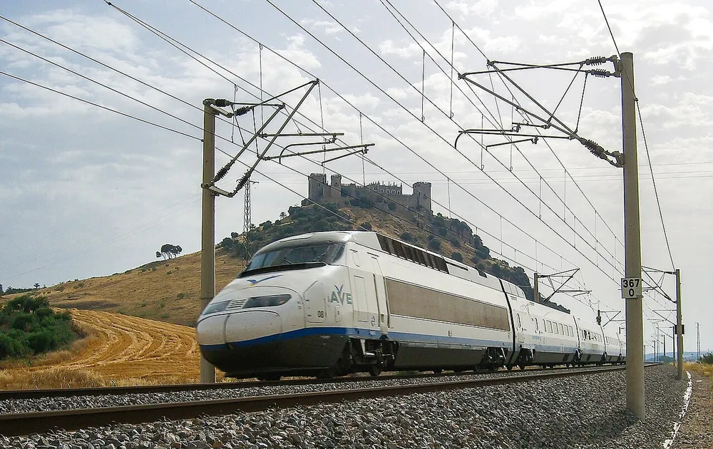A Renfe AVE high-speed train