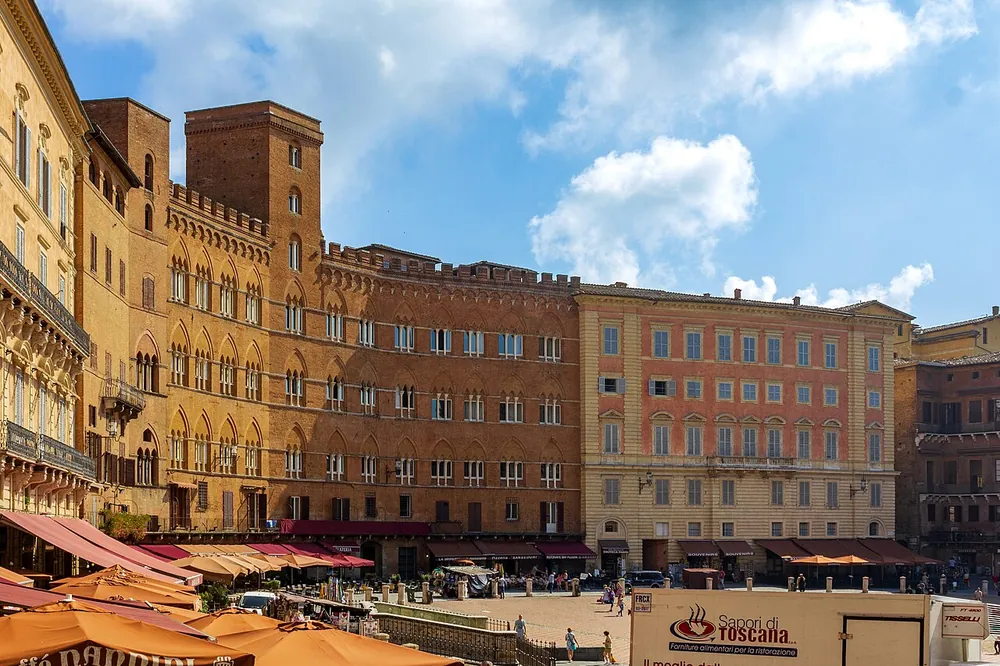 The Piazza del Campo in Siena