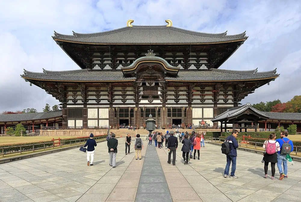 The Great Buddha Hall of Todai-ji, Nara