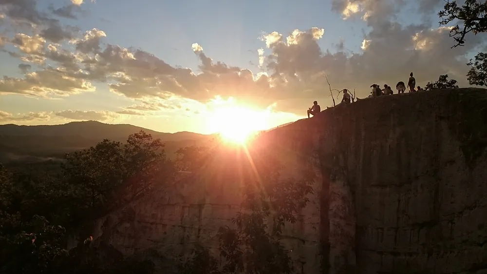 Sunset from the ridges of Pai Canyon